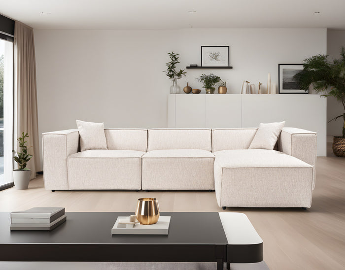 Dimehouse Hoekbank Lora Licht Bruin