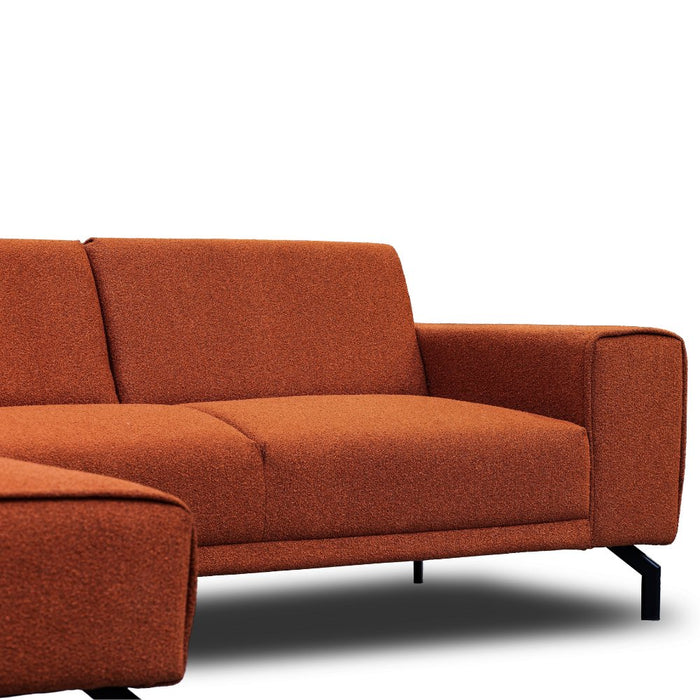 Dimehouse Hoekbank Maël Terracotta Links