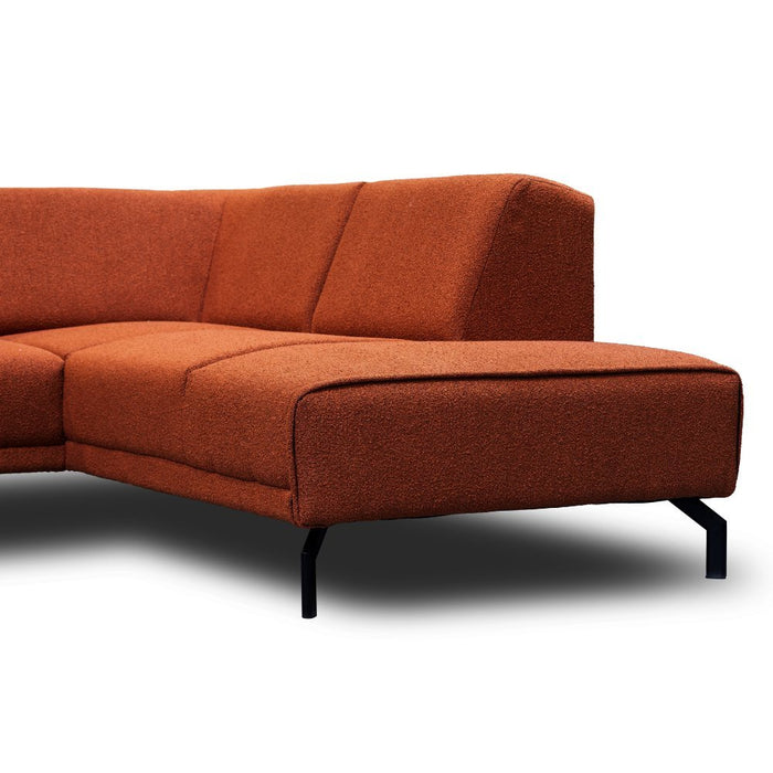 Dimehouse Hoekbank Maël Terracotta Rechts