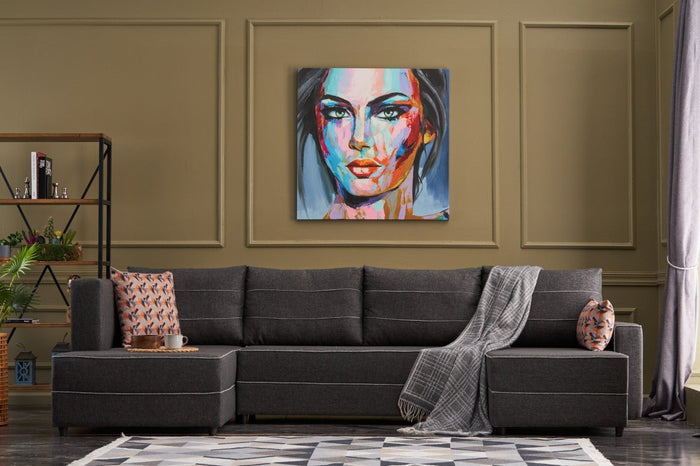 Dimehouse Hoekbank Met Slaapfunctie Ece Antraciet