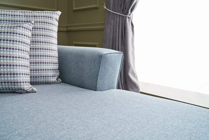 Dimehouse Hoekbank Met Slaapfunctie Eris Blauw