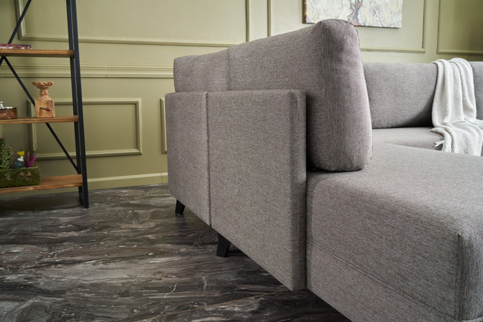 Dimehouse Hoekbank Met Slaapfunctie Eris Bruin