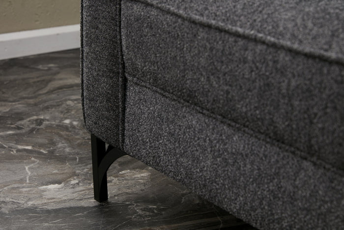 Dimehouse Hoekbank Rechts Berlin Antraciet Zwart