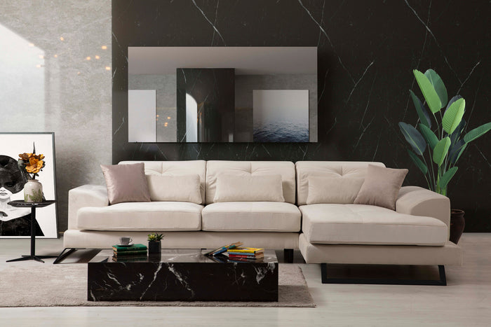 dimehouse Hoekbank Rechts Frido Ecru