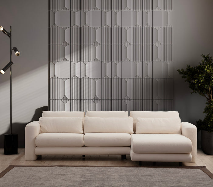 Dimehouse Hoekbank Rechts Lily Crème