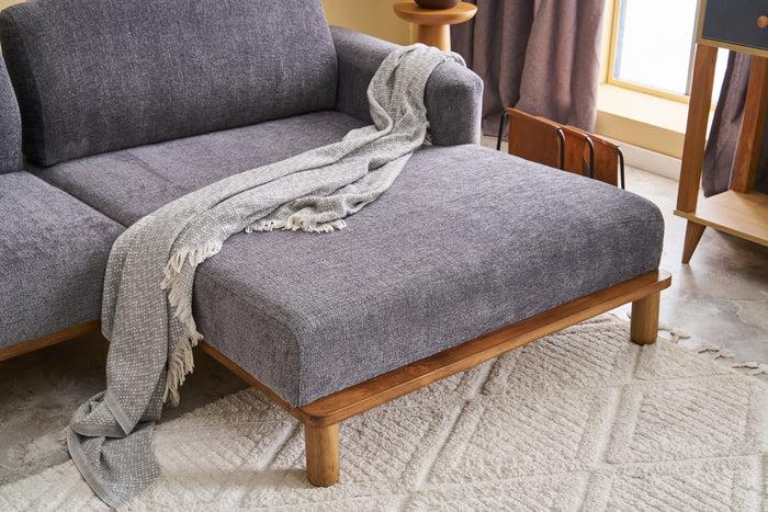 Dimehouse Hoekbank Rechts Rens Grijs