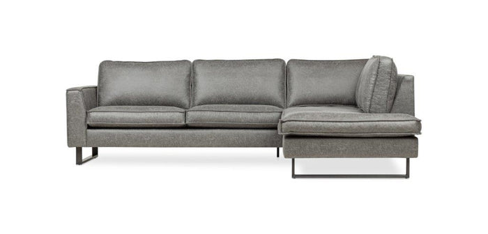 Dimehouse Hoekbank Tulin Grijs Microvezel Rechts