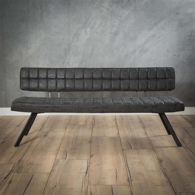 Dimehouse Industriële Eetkamerbank Madrid 180 Cm