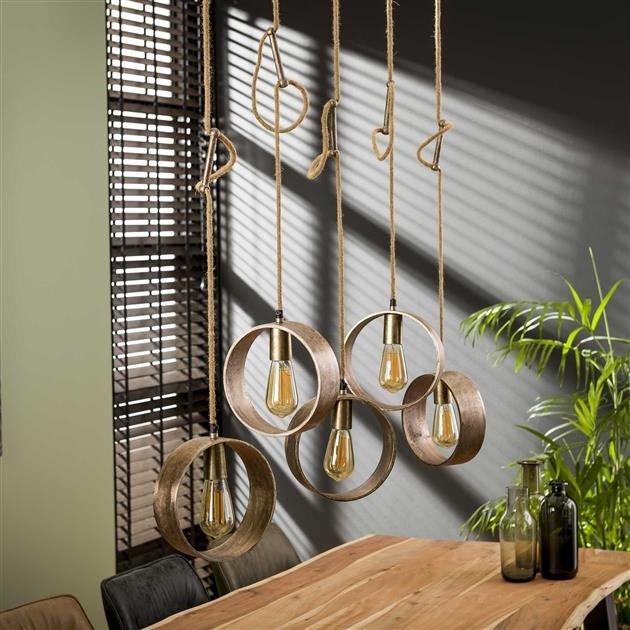 Dimehouse Industriële Hanglamp 5-lichts Bruno