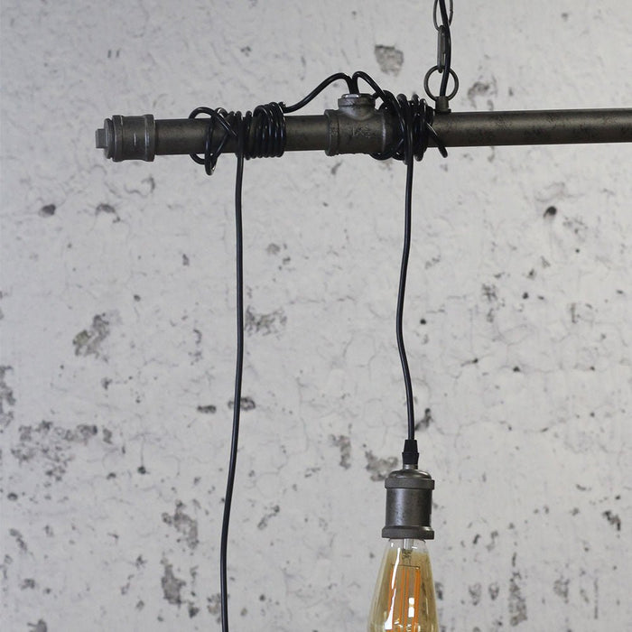 Dimehouse Industriële Hanglamp Bray Buis 4-Lichts