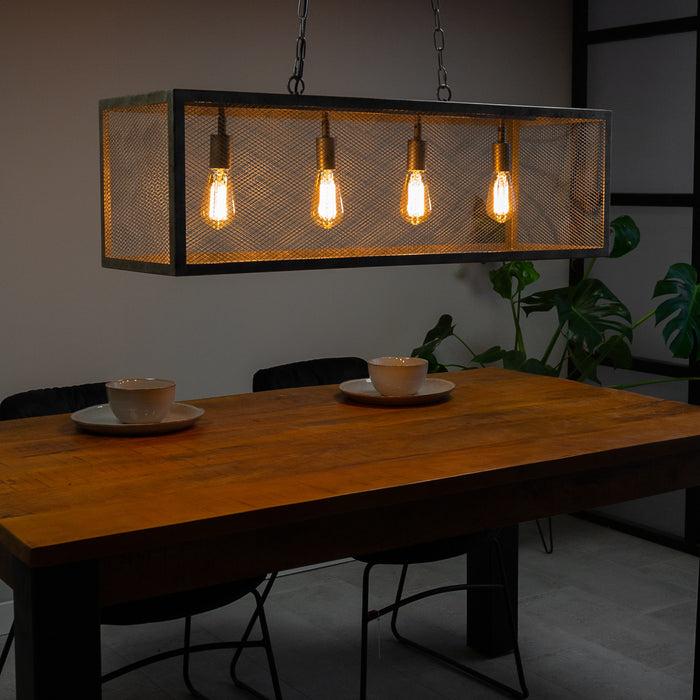 dimehouse Industriële Hanglamp Brighton 4-lichts