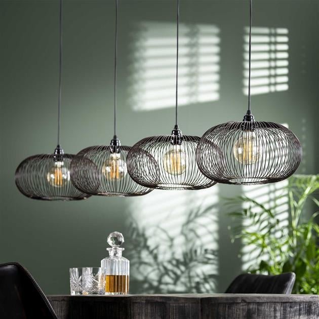 dimehouse Industriële Hanglamp Jill 4-lichts
