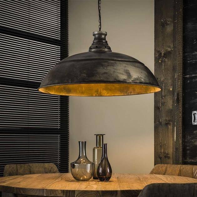 dimehouse Industriële Hanglamp Leonard Ø80 Rond