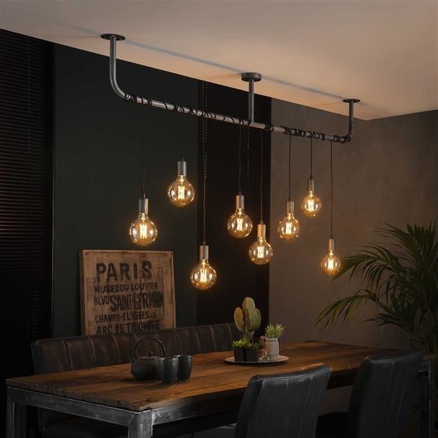dimehouse Industriële Hanglamp Willow 8-lichts