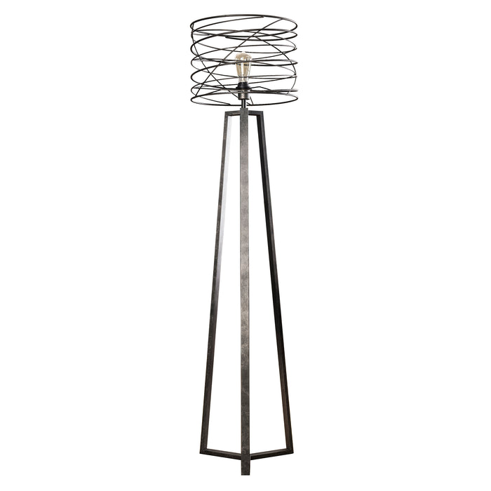 Dimehouse Industriële Metalen Vloerlamp Twist