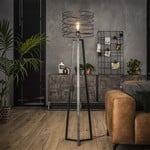 dimehouse Industriële metalen vloerlamp Twist