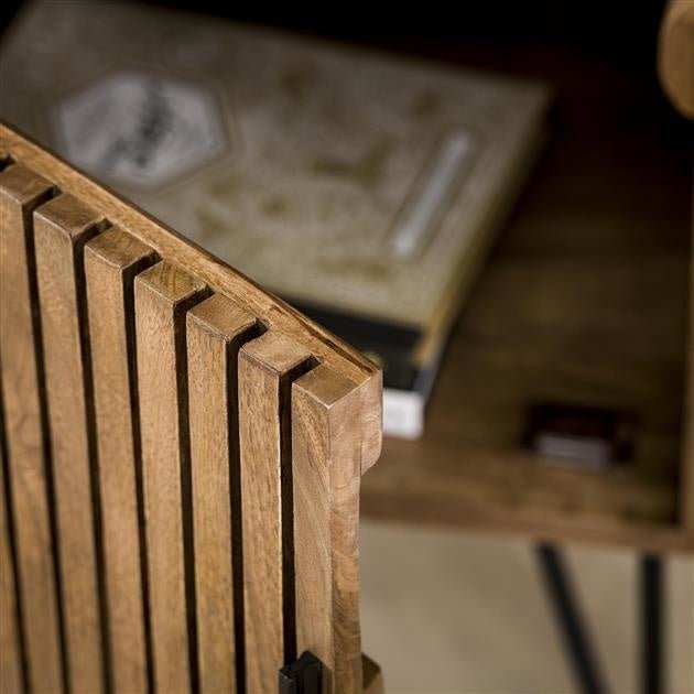 Dimehouse Industriële Wijnkast Tory Mangohout