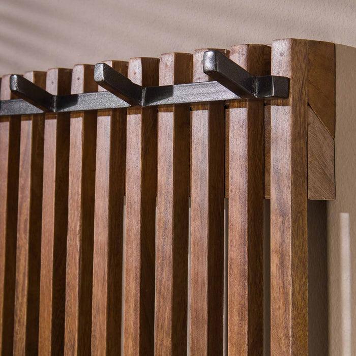 Dimehouse Kapstok 14-Haaks Mangohout Vera