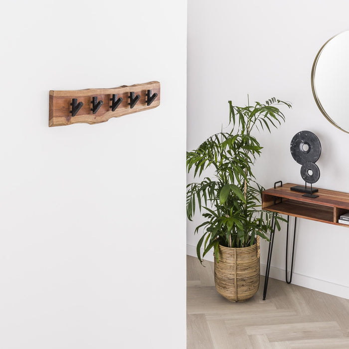 Dimehouse Kapstok Levi 5-haaks Acaciahout