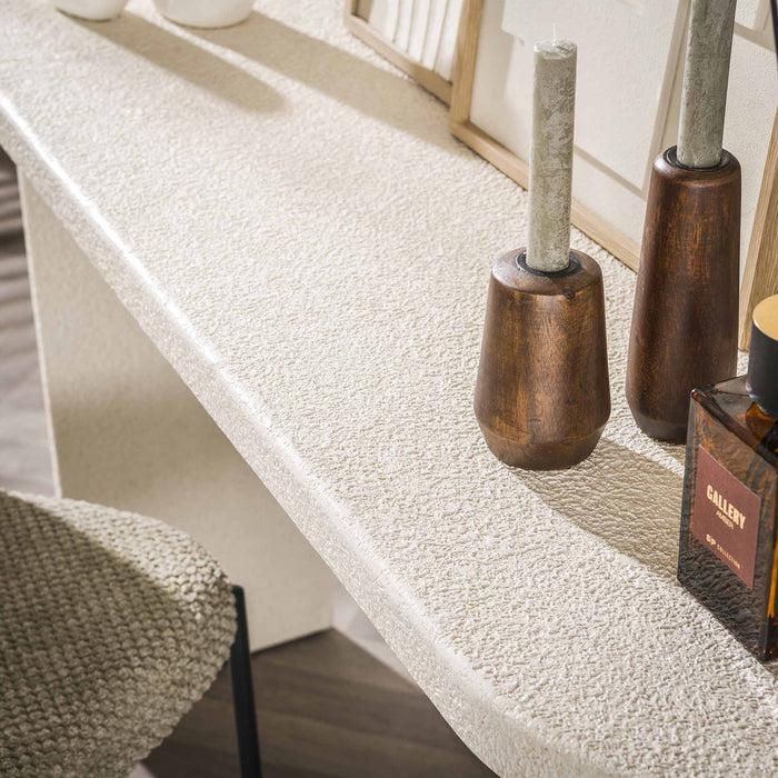 Dimehouse Kaptafel Zina 140 Cm Stone Wit