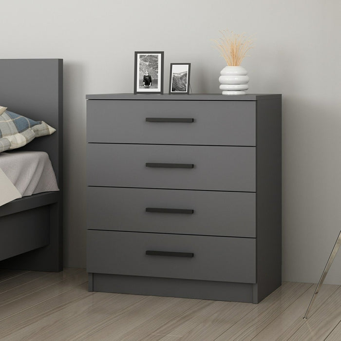 Dimehouse Ladekast Kale Wit Melamine 70x42x79 Cm