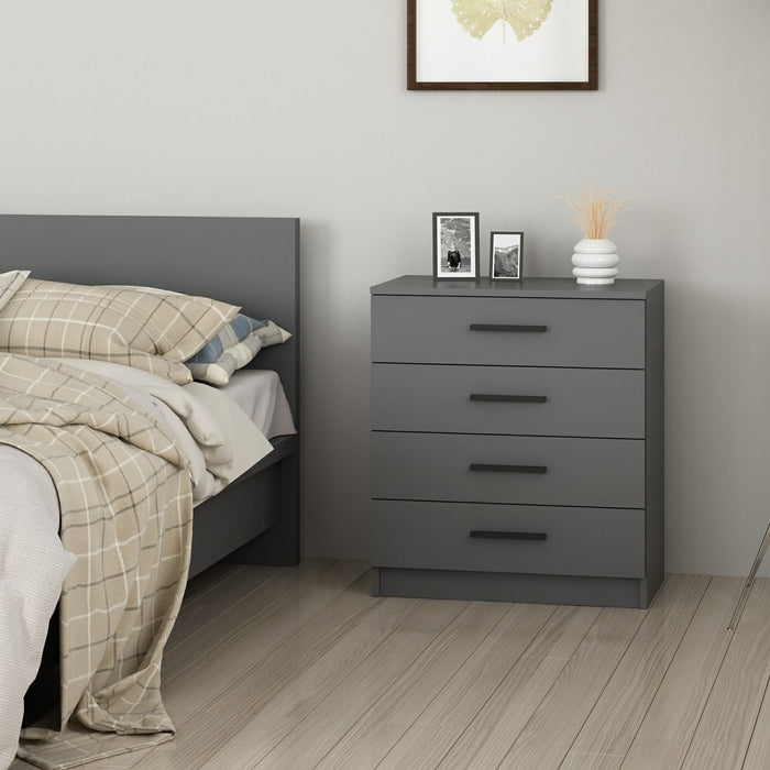 Dimehouse Ladekast Kale Wit Melamine 70x42x79 Cm