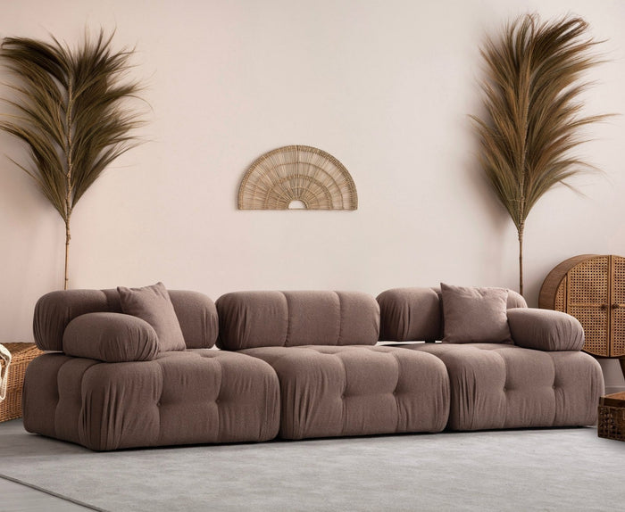 dimehouse Modulaire bank 3-zits Doblo cappuccino