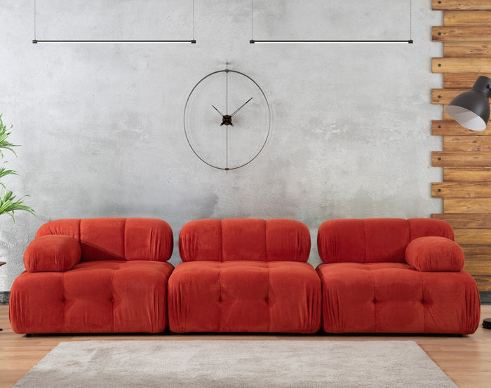 Dimehouse Modulaire Bank 3-zits Doblo Rood