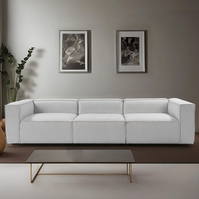 dimehouse Modulaire bank 3-zits Fora lichtgrijs