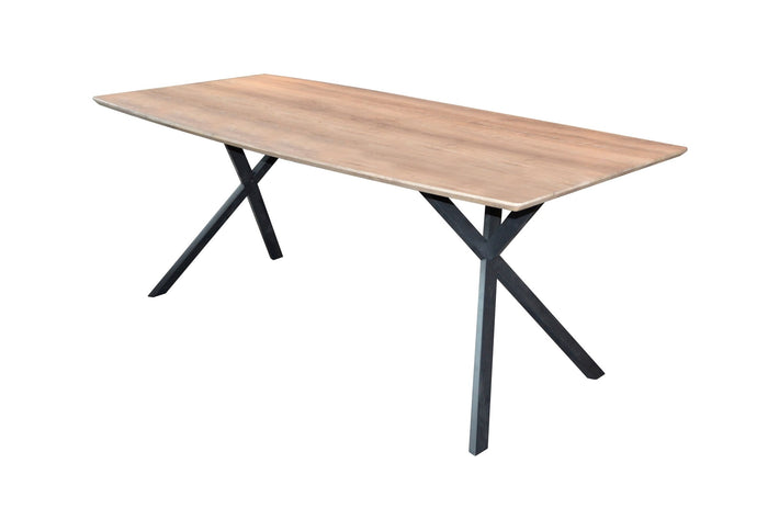 Dimehouse Ovale Eettafel Hanna Eikenlook 190x90 Cm