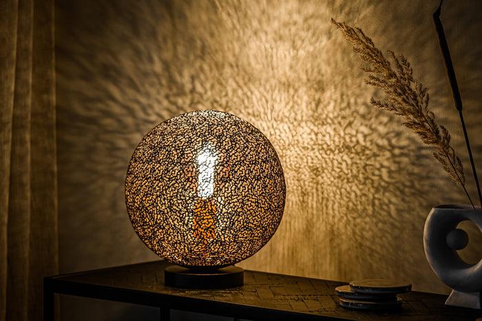 Dimehouse Ronde Tafellamp Sifra Metaal Zwart