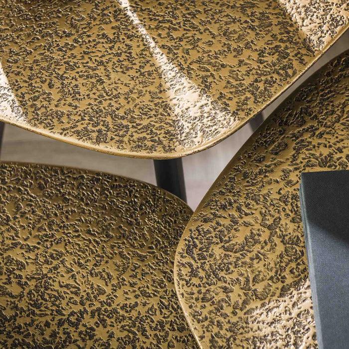 Dimehouse Salontafel Set Van 3 Moana Metaal Goud