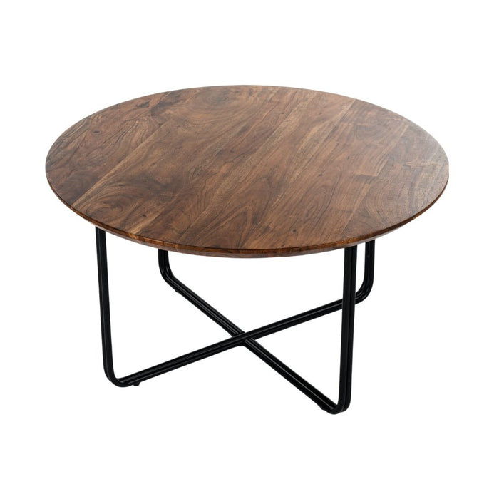 Dimehouse Salontafel Stewie Acaciahout Rond 75 Cm