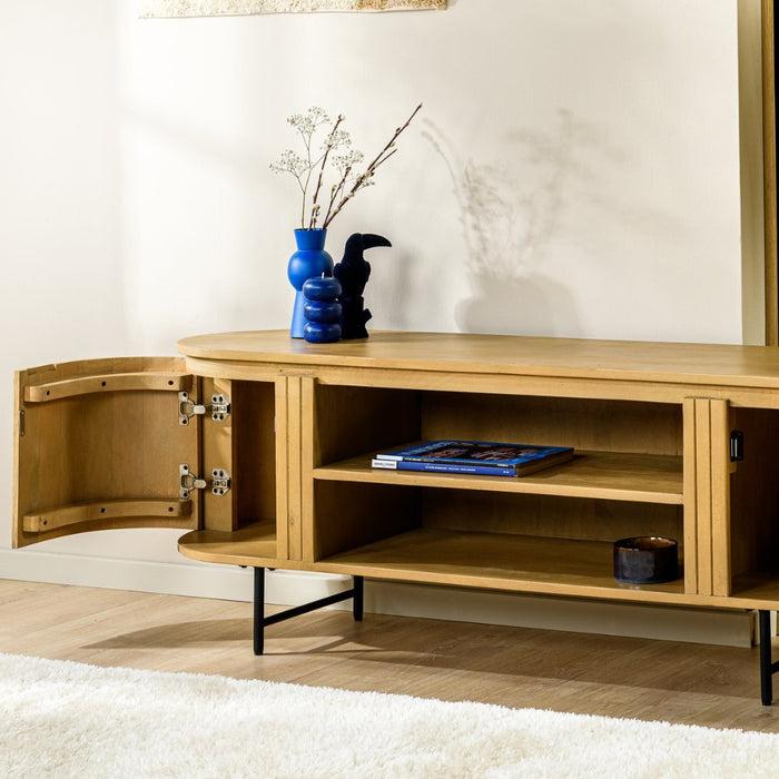 Dimehouse TV-meubel Aisha Acaciahout 155x40x54 Cm