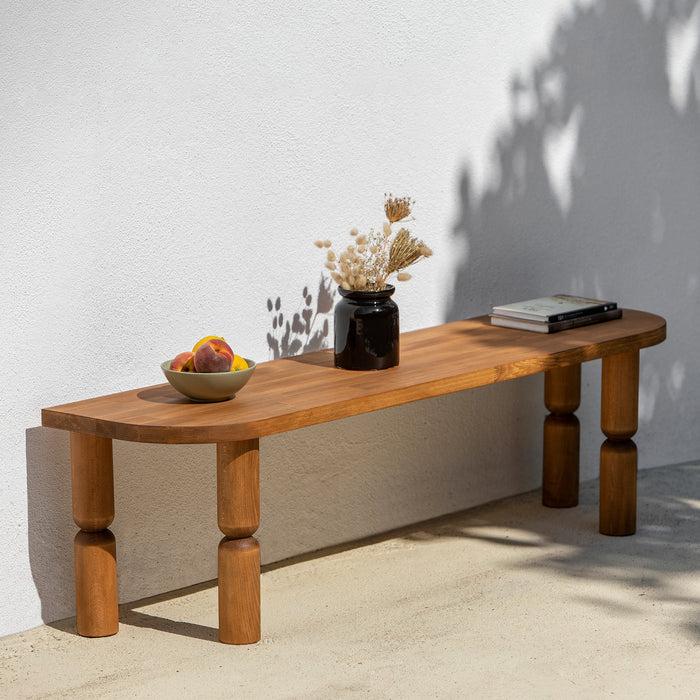 Dimehouse TV Meubel Ida Walnoot Hout 140x40x35 Cm