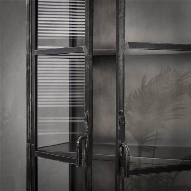 Dimehouse Vitrinekast Elias Metaal Met Glas