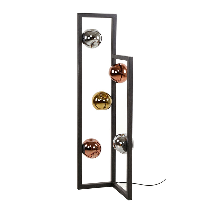 Dimehouse Vloerlamp Ada 5-lichts Gekleurd Glas