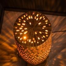 Dimehouse Vloerlamp Elia Teakhout