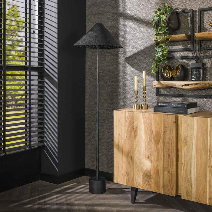 Dimehouse Vloerlamp Kenneth Metaal Zwart