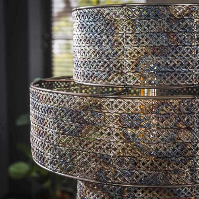 Dimehouse Vloerlamp Luc Metaal Zwart Bruin