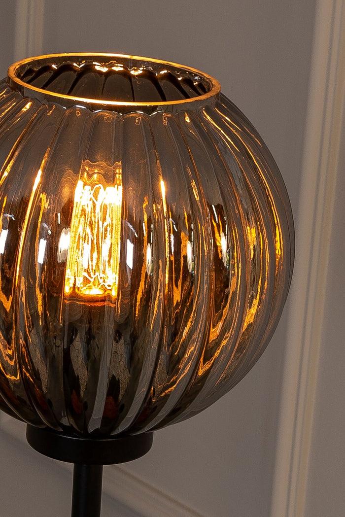 Dimehouse Vloerlamp Viola Glas Bruin