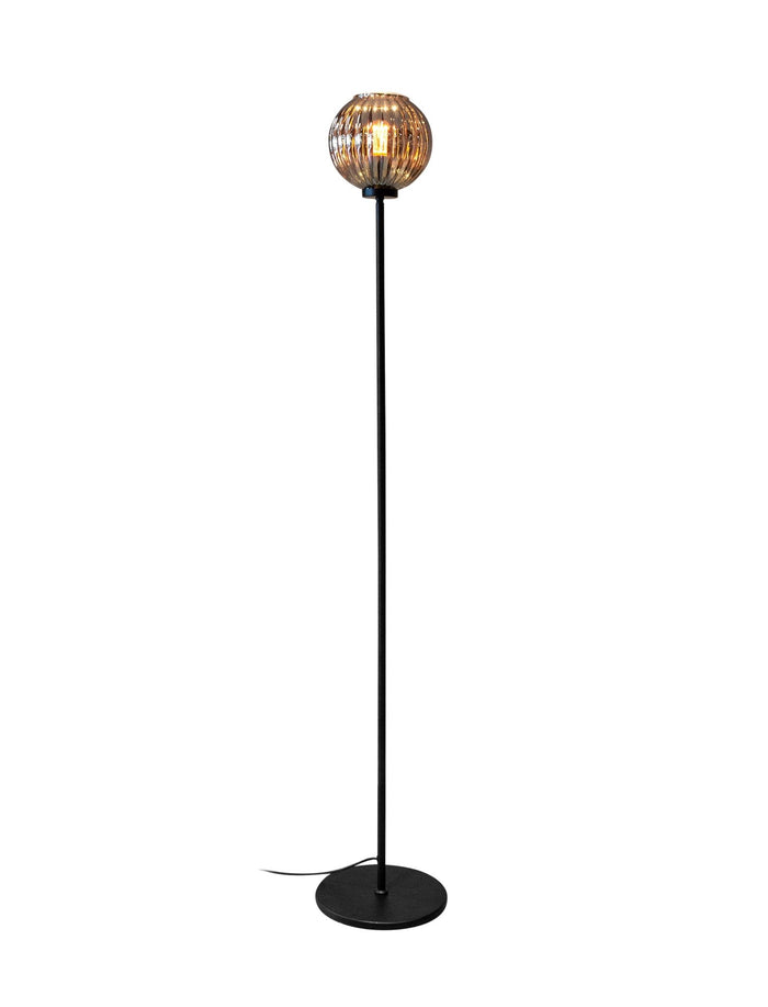 Dimehouse Vloerlamp Viola Glas Bruin
