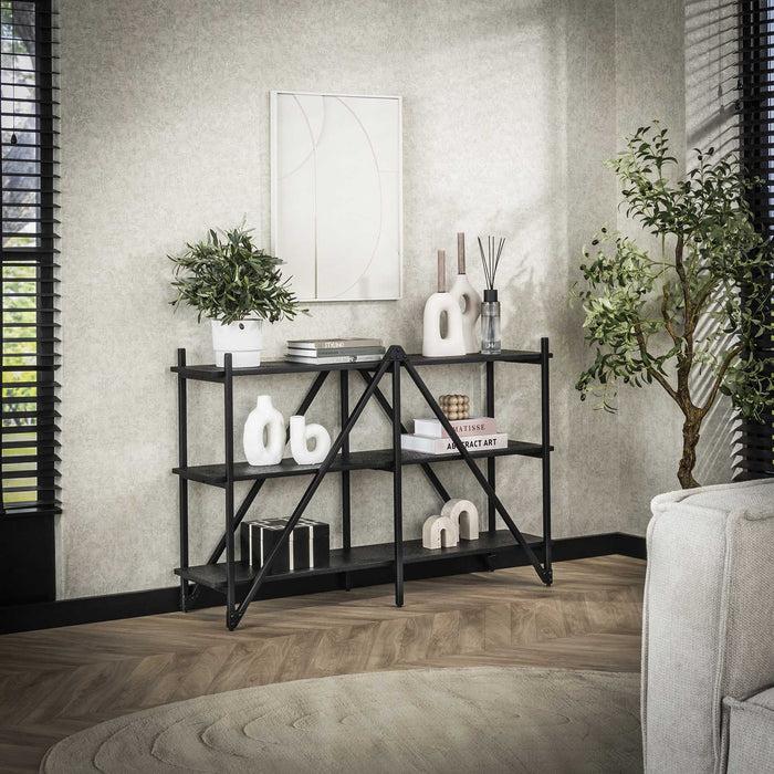 dimehouse Wandkast Loek 3-laags Metaal Grijs