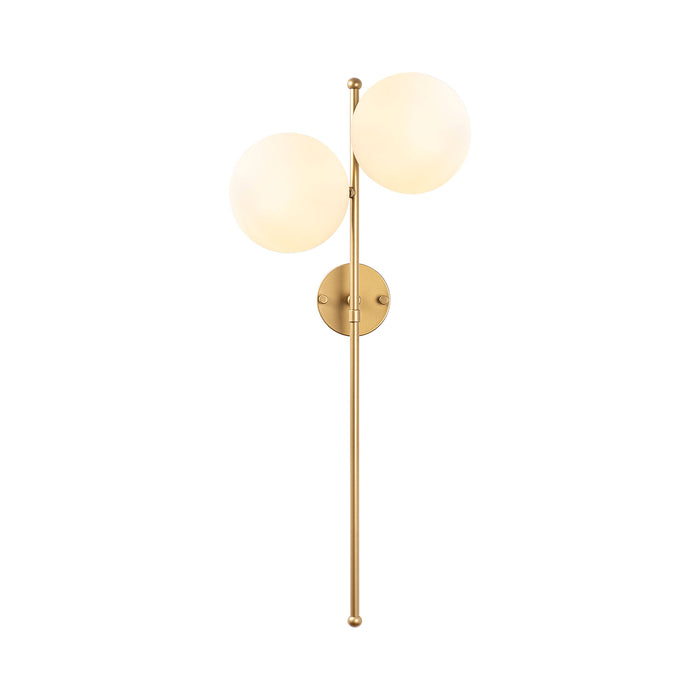 Dimehouse Wandlamp 2-lichts Goud Glas Radiance