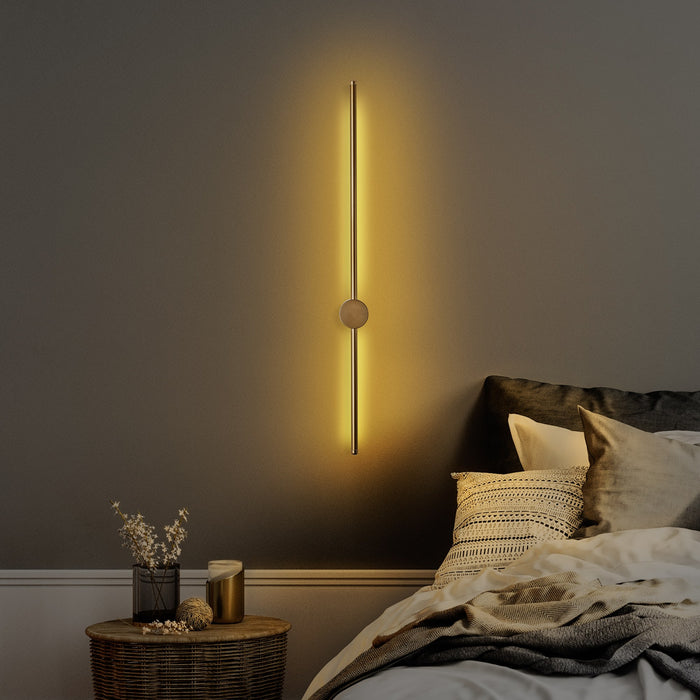 dimehouse Wandlamp Goud 91 cm Metaal Vortex