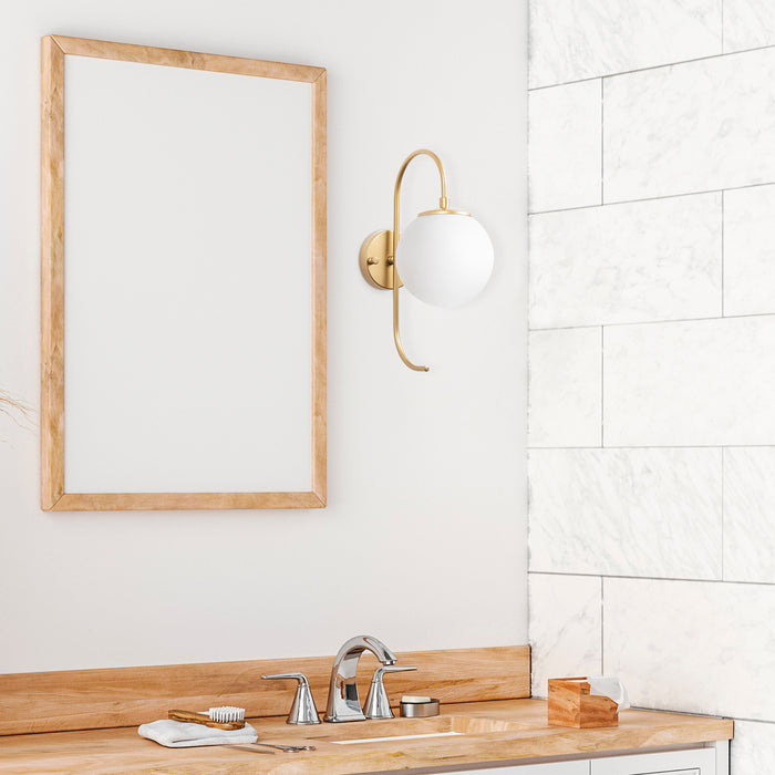 dimehouse Wandlamp Goud Glas Lucent