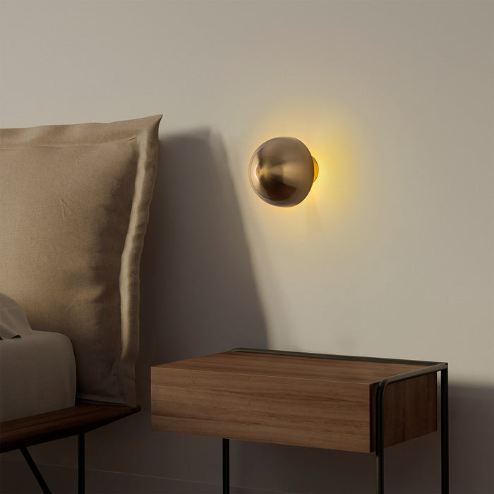 dimehouse Wandlamp Goud Metaal Dusk