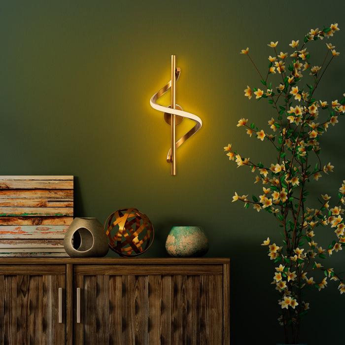 Dimehouse Wandlamp Goud Metaal Opulent