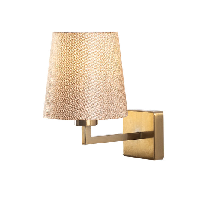 Dimehouse Wandlamp Goud Stof Ashburn