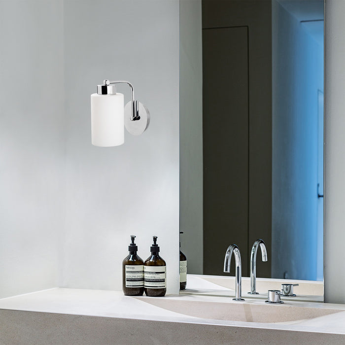 Dimehouse Wandlamp Wit Zilver Metaal Oasis